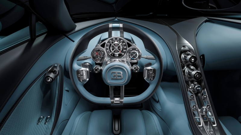 Bugatti представила 1800-сильный гиперкар Tourbillon