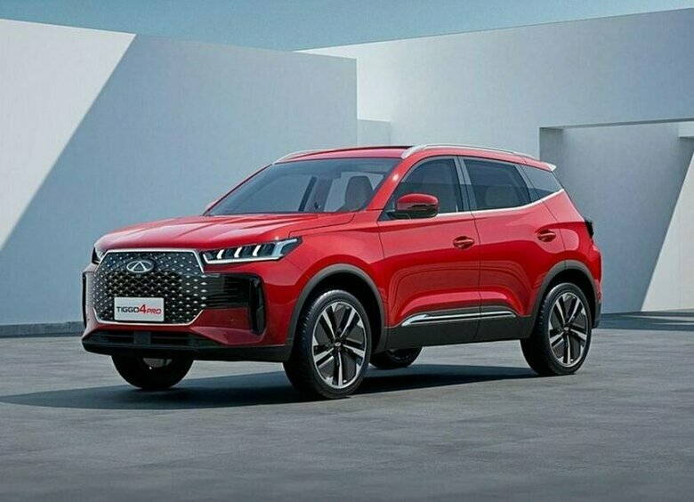 Chery показала, как будет выглядеть обновленный Tiggo 4 Pro