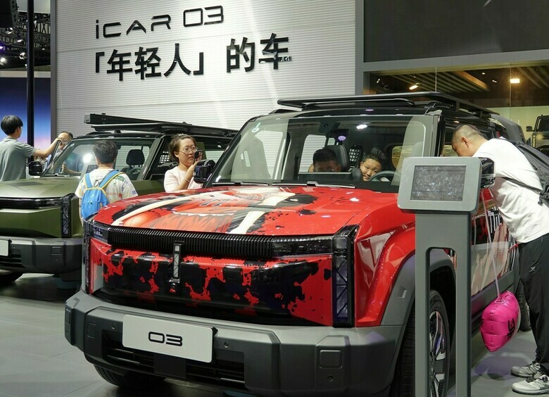 Chery может официально вывести на&nbsp;российский рынок электрокроссовер iCar 03